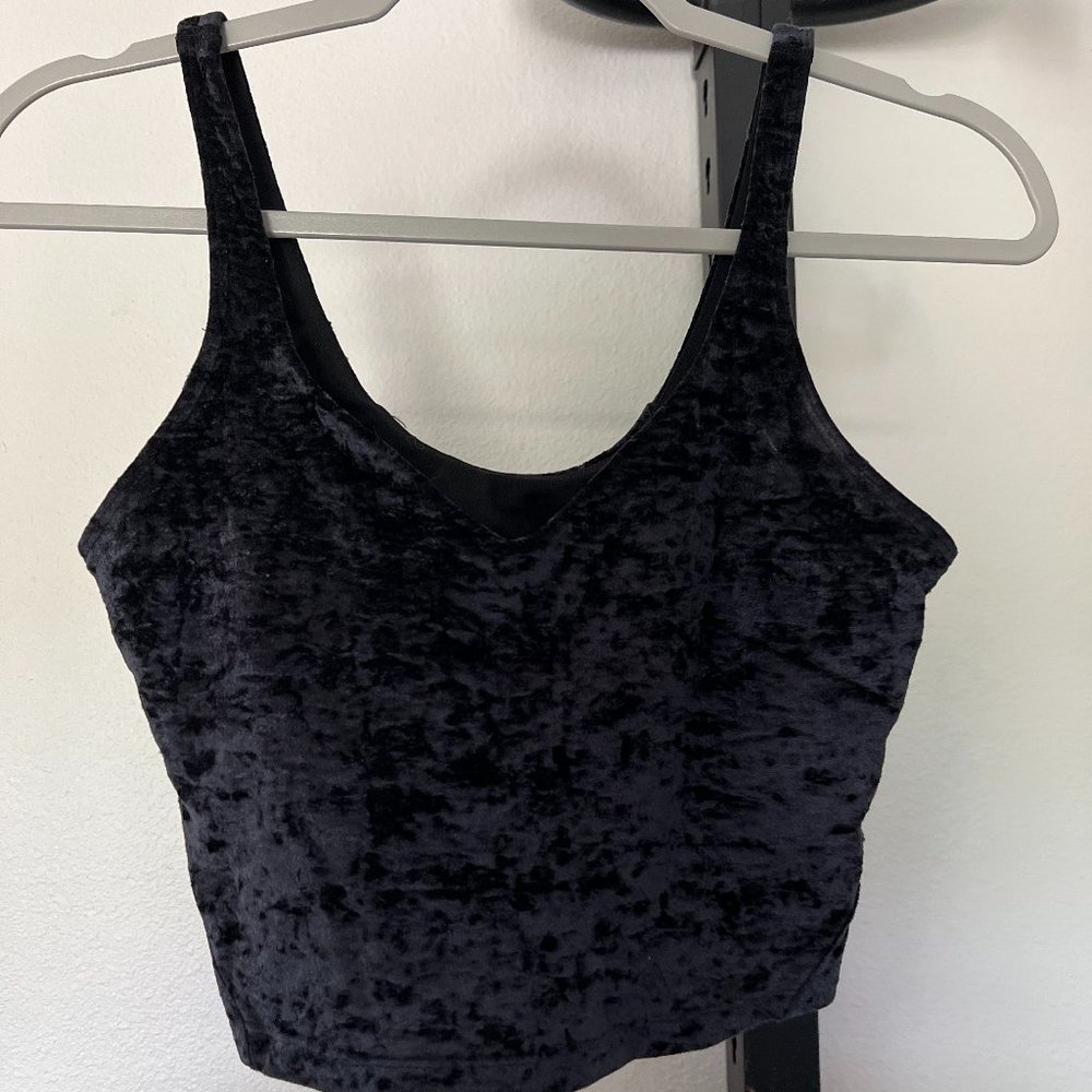 Black Velvet Lululemon Align Tank | 8